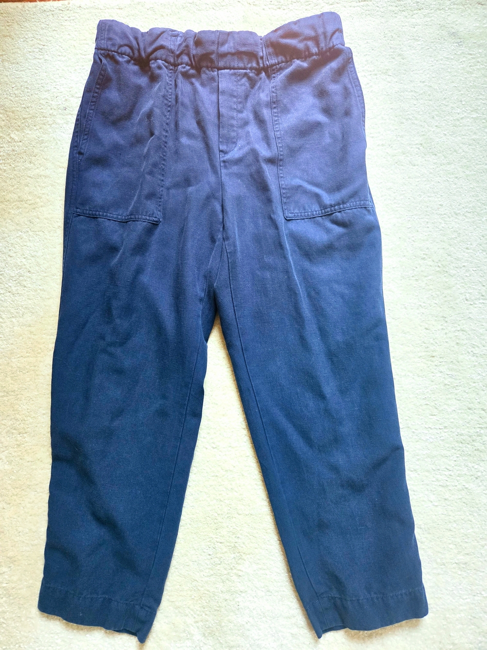 Banana Republic Navy Twill Pants